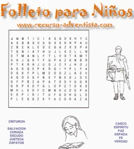 Folleto de Lecciones para Niños