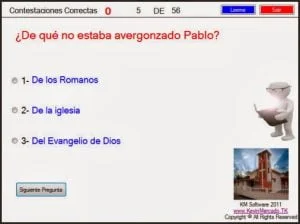 Juego Bíblico sobre el libro de Romanos