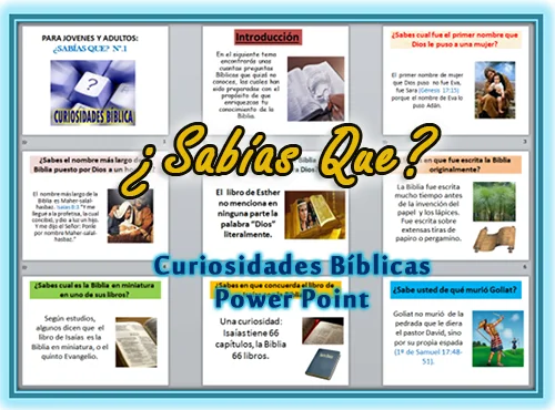 Curiosidades Bíblicas en Power Point