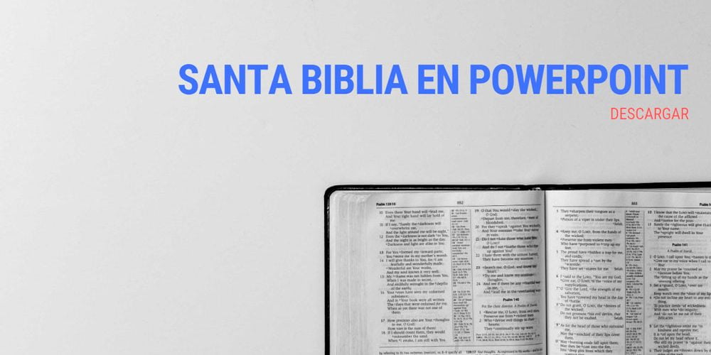 Santa Biblia En PowerPoint -Reina-Valera 1960