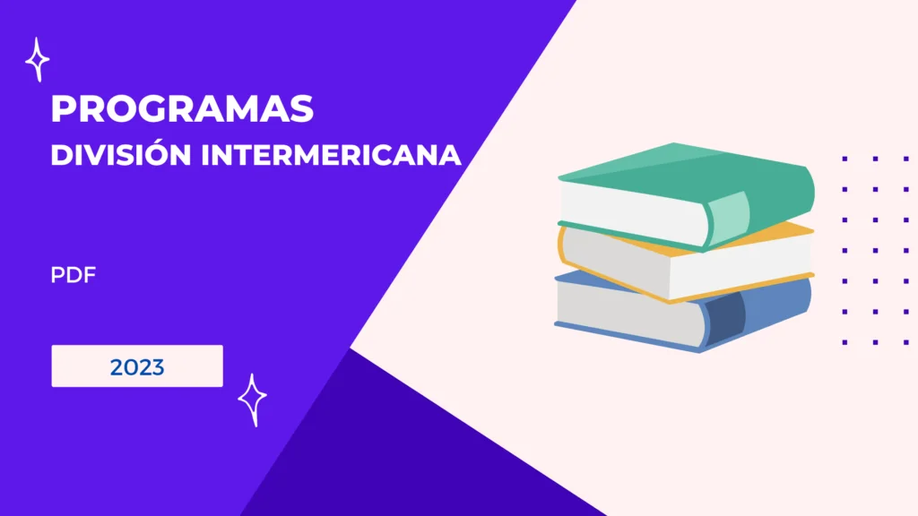 Programas de Escuela Sabática 2023- División Interamericana - PDF - 2do  TRIMESTRE - Recursos Bíblicos