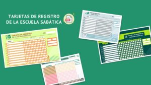 Tarjetas de Registro de la Escuela Sabática – PDF para imprimir