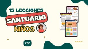 15 lecciones de estudio para niños sobre el Santuario – PDF